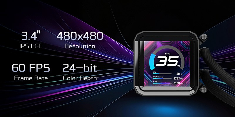 3.4 Full-Color LCD Display